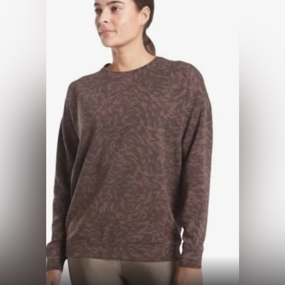 Athleta Tops - athleta studio to street sweatshirt S